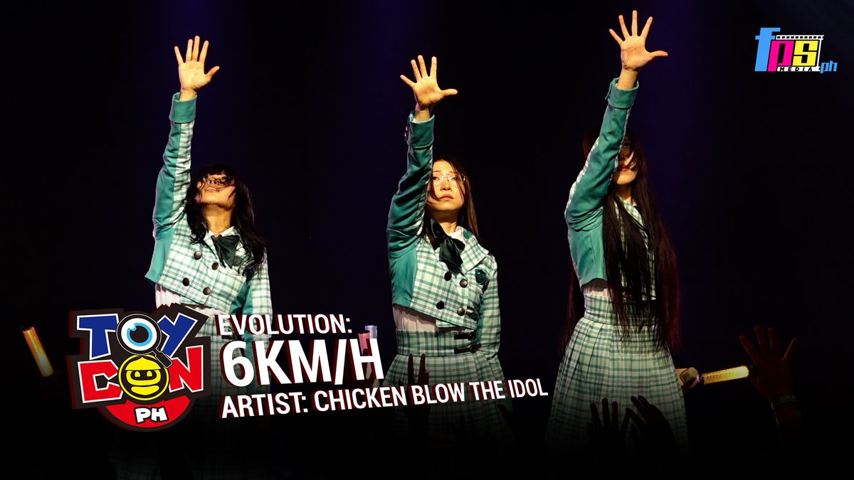 fpsmediaph's tweet photo. Experience the empowering performance of Chicken Blow The Idol, a group of shy and timid girls who wield music as their weapon, as they perform their song '6KMH'. @CHICKEN__IDOL
https://t.co/OAG8oUkbKg
#TOYCONPH #TOYCONPHEvolution #ChickenBlowTheIdol https://t.co/0pbcld1XAo