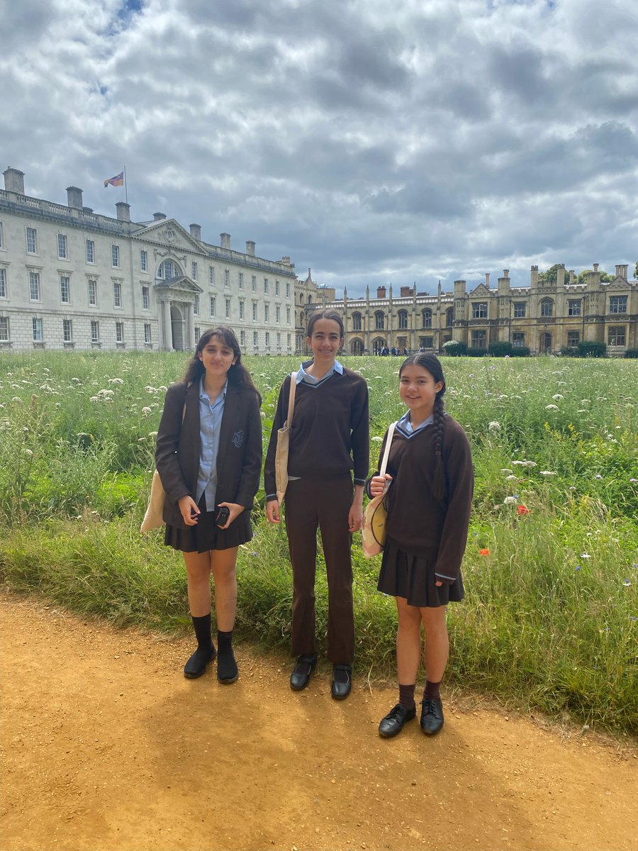 With three students in the final of the National Translation Bee Competition at Cambridge, we are so proud of Harpriya and Emily who won 2nd prizes for Spanish and German  @NLCS1850 <a href="/Routesintolangs/">Routes into Languages</a>