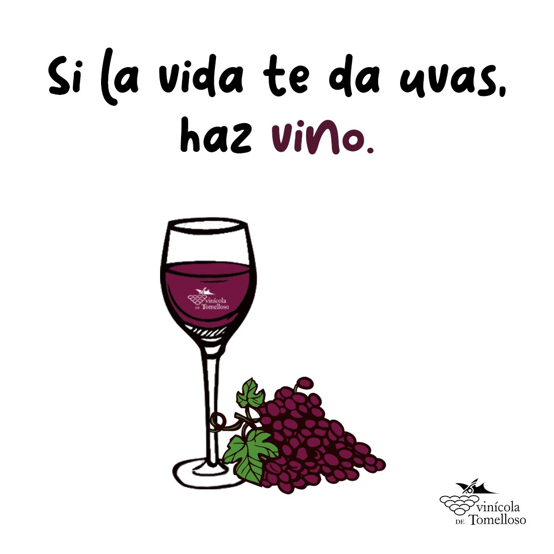 En #VinícoladeTomelloso creemos que cuando la vida te da uvas, es el momento perfecto para hacer el mejor vino. Nuestro compromiso es transformar lo cotidiano en experiencias extraordinarias, brindándote siempre lo mejor de nuestra tierra.
¡Salud! 🥂vinicolatomelloso.com