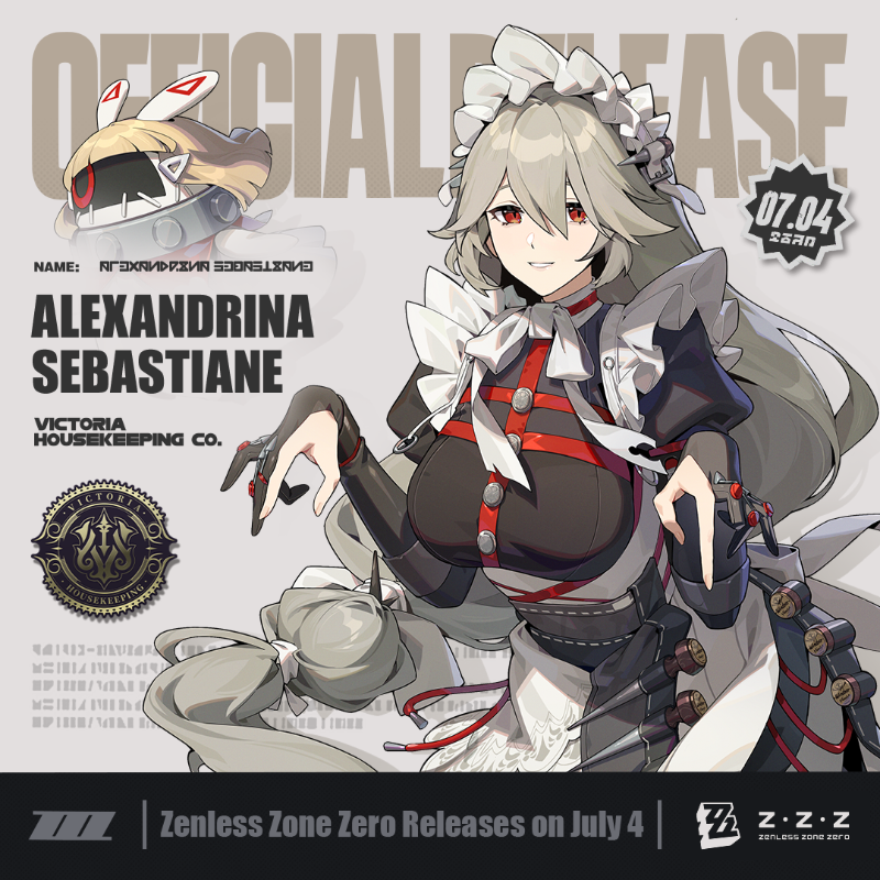 nanaminanachu's tweet photo. Zenless Zone Zero Releases on July 4

Welcome to New Eridu! The Agent I'd most like to work with is #Rina ~ Come and fight by my side!

#zzzero #zenless0704

https://t.co/lXZcXyJdZ3