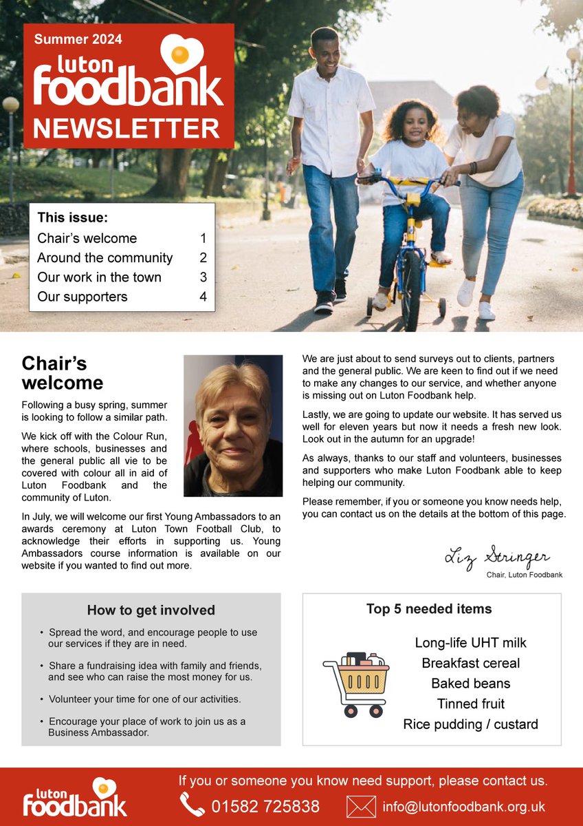 Luton Foodbank tweet media