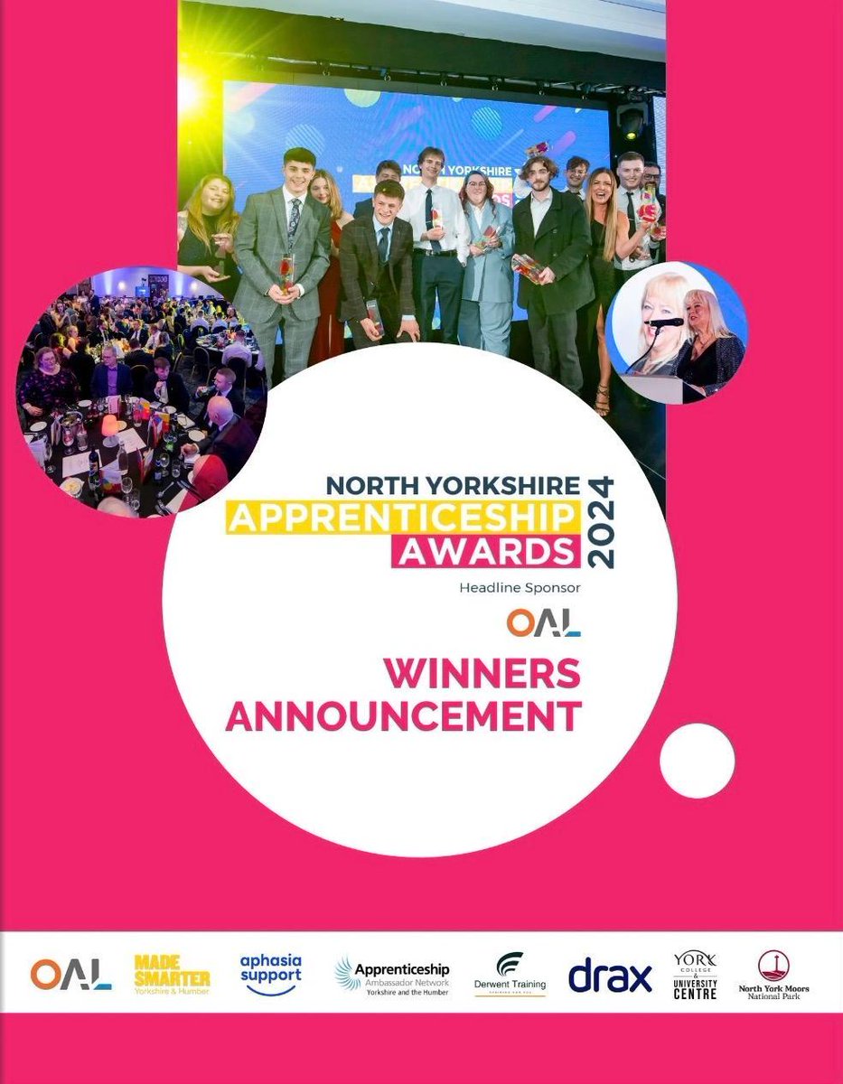 And the winners are...
Meet the talented apprentices, trainers and employers celebrated at #NYApprenticeshipAwards 2024 with headline sponsor OAL. Full story harrogateadvertiser.co.uk/business/north…
For special online eMag report, photos and more see online.fliphtml5.com/hezmz/hxtc/#p=1
 <a href="/OccAwards/">Occupational Awards</a> #ad