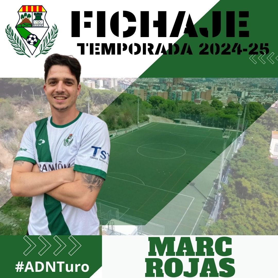 [PRIMER EQUIPO]

✍️ FICHAJE
MARC ROJAS 

Marc Rojas se incorpora al proyecto del primer equipo, con gran experiencia en 1a Catalana el centrocampista viene para sumar nivel a la medular. 

¡ Gracias por la confianza Rojas !

#ADNTuro💚
