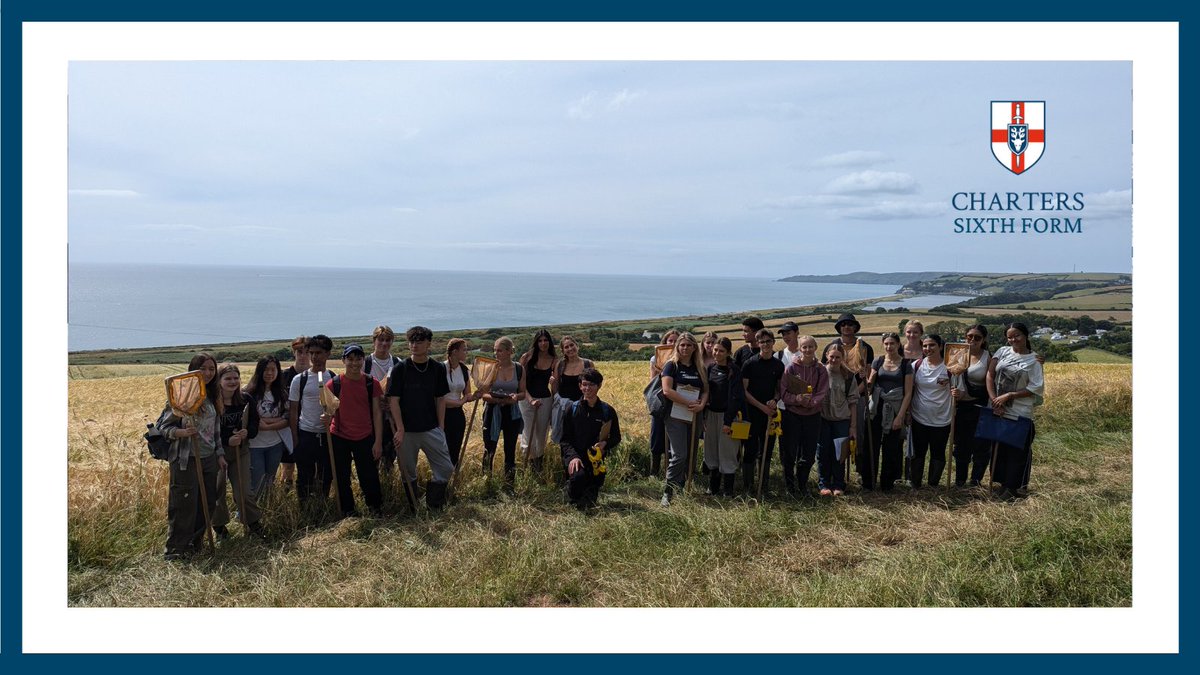 ChartersSchool's tweet photo. The @Charters6Form #Biologists are @FieldStudiesC Slapton Ley and were off to sample a wooded stream yesterday! They also had a fab day at @PaigntonZoo & a night by the beach.
#BiologyFieldCourse #Science #Residential #ChooseCharters #WriteYourOwnFuture https://t.co/RcI8HBvalp