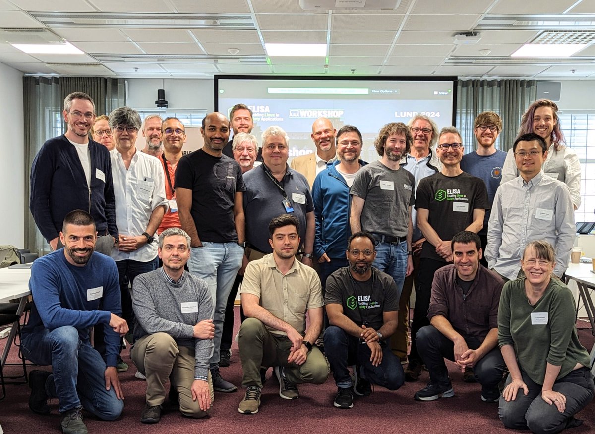 ELISA Project (@projectelisa) on Twitter photo .<a href="/linuxfoundation/">The Linux Foundation</a>'s <a href="/_kate_stewart/">Kate Stewart</a> & ETAS' Philipp Ahmann share key insights for the recent #ELISAWorkshop in Lund Sweden. Review the presentations and learn more about what's next in this new #blog:
hubs.la/Q02FbNQM0 #ELISAProject @projectelisa <a href="/volvocars/">Volvo Cars</a> .<a href="/linuxfoundation/">The Linux Foundation</a>'s <a href="/_kate_stewart/">Kate Stewart</a> & ETAS' Philipp Ahmann share key insights for the recent #ELISAWorkshop in Lund Sweden. Review the presentations and learn more about what's next in this new #blog:
hubs.la/Q02FbNQM0 #ELISAProject @projectelisa <a href="/volvocars/">Volvo Cars</a>
