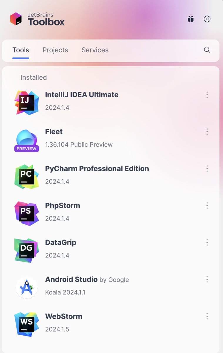 ssmusoke's tweet photo. Totally crushing on the new @JBToolbox app

What design theme is this, where can I steal it from? 

#Android #AppDesign #AndroidUIDesign https://t.co/LTt4saIZYo