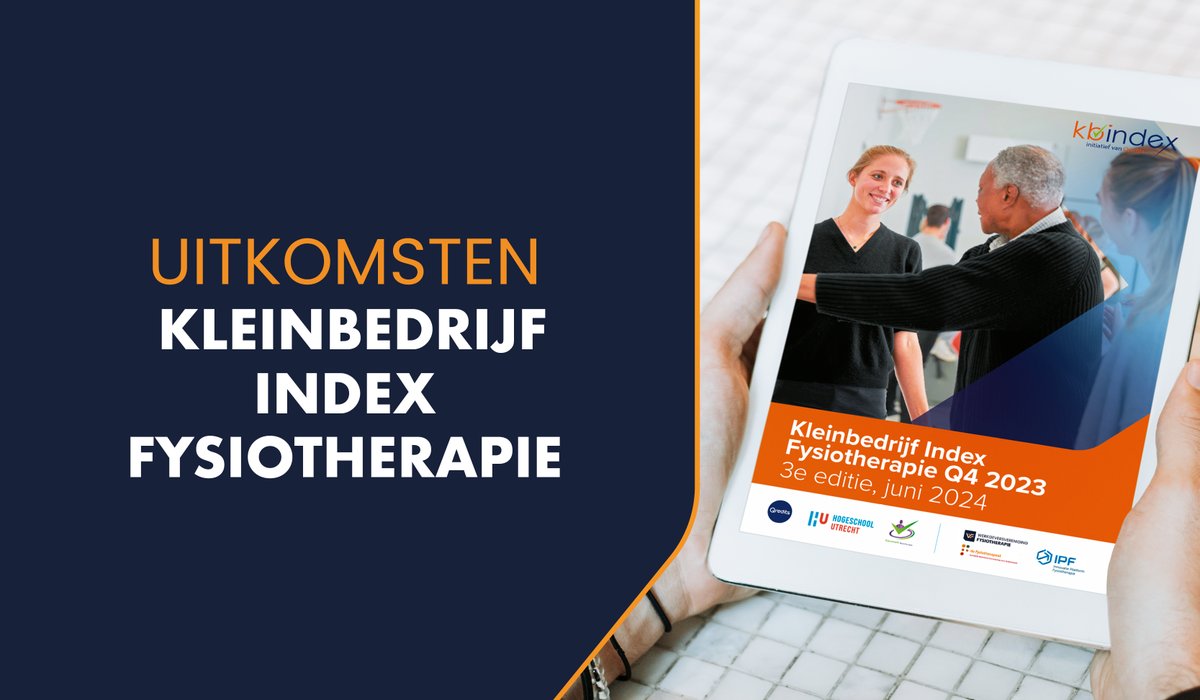 Uitkomsten 3de Kleindberijf Index Fysiotherapie bekend. Lees het volledige persbericht van Hogeschool Utrecht op onze website: werkgeversverenigingfysiotherapie.nl/2024/07/03/uit…