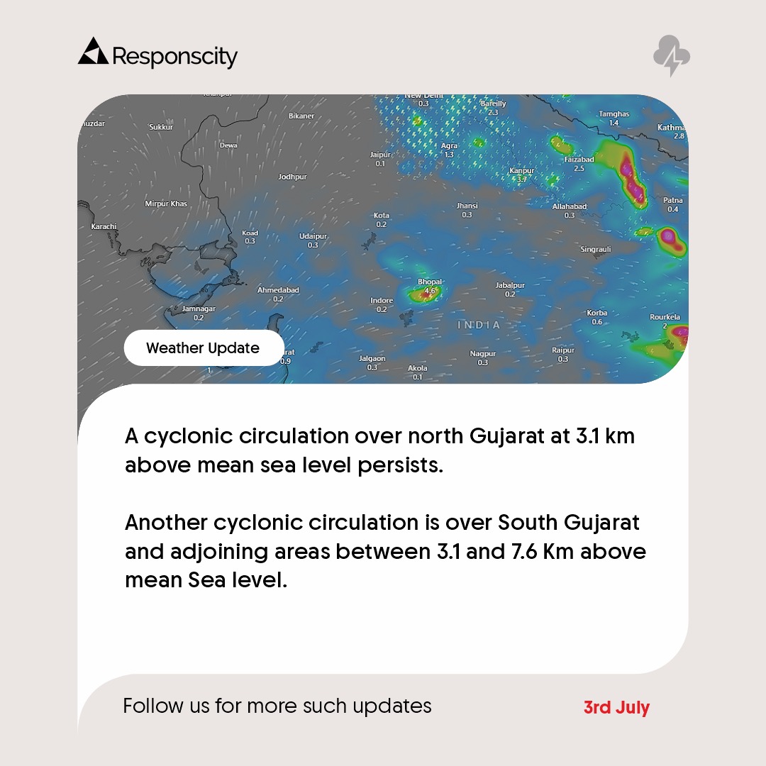 responscity's tweet photo. Keep track of India's dynamic weather patterns. Stay updated with the latest weather conditions, important alerts, and historical comparisons.

Source: Skymet Weather.

#WeatherUpdate #IndiaWeather #WeatherAlerts #CurrentConditions #WeatherTrends #Meteorology #Climate #Rainfall https://t.co/XOhjytSZJX