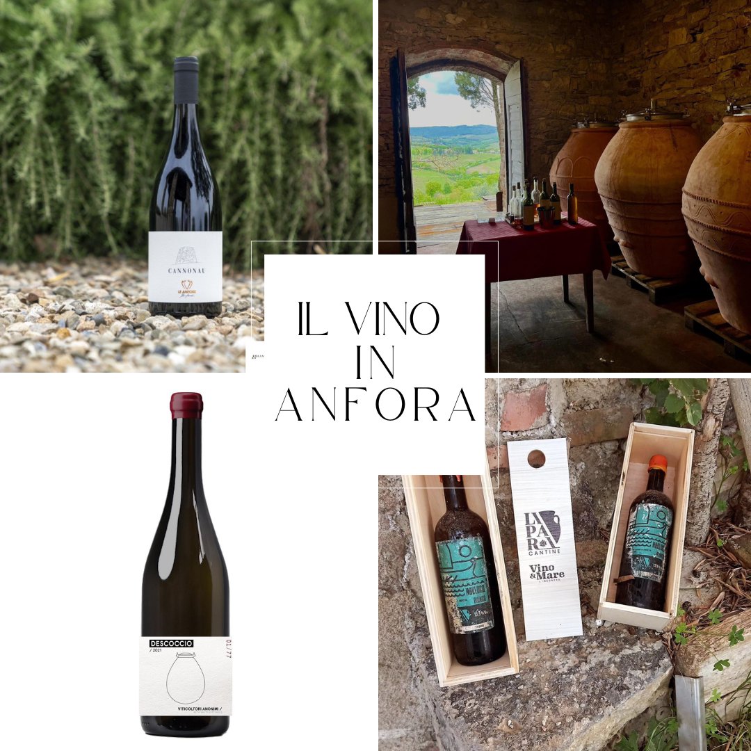 I vini in #Anfora non cedono sostanze aromatiche al vino durante l’affinamento, sono la massima espressione del vitigno, esaltano il gusto e gli aromi del #frutto. Raccontano la simbiosi con la terra, il lavoro in #cantina e la storia di un territorio.