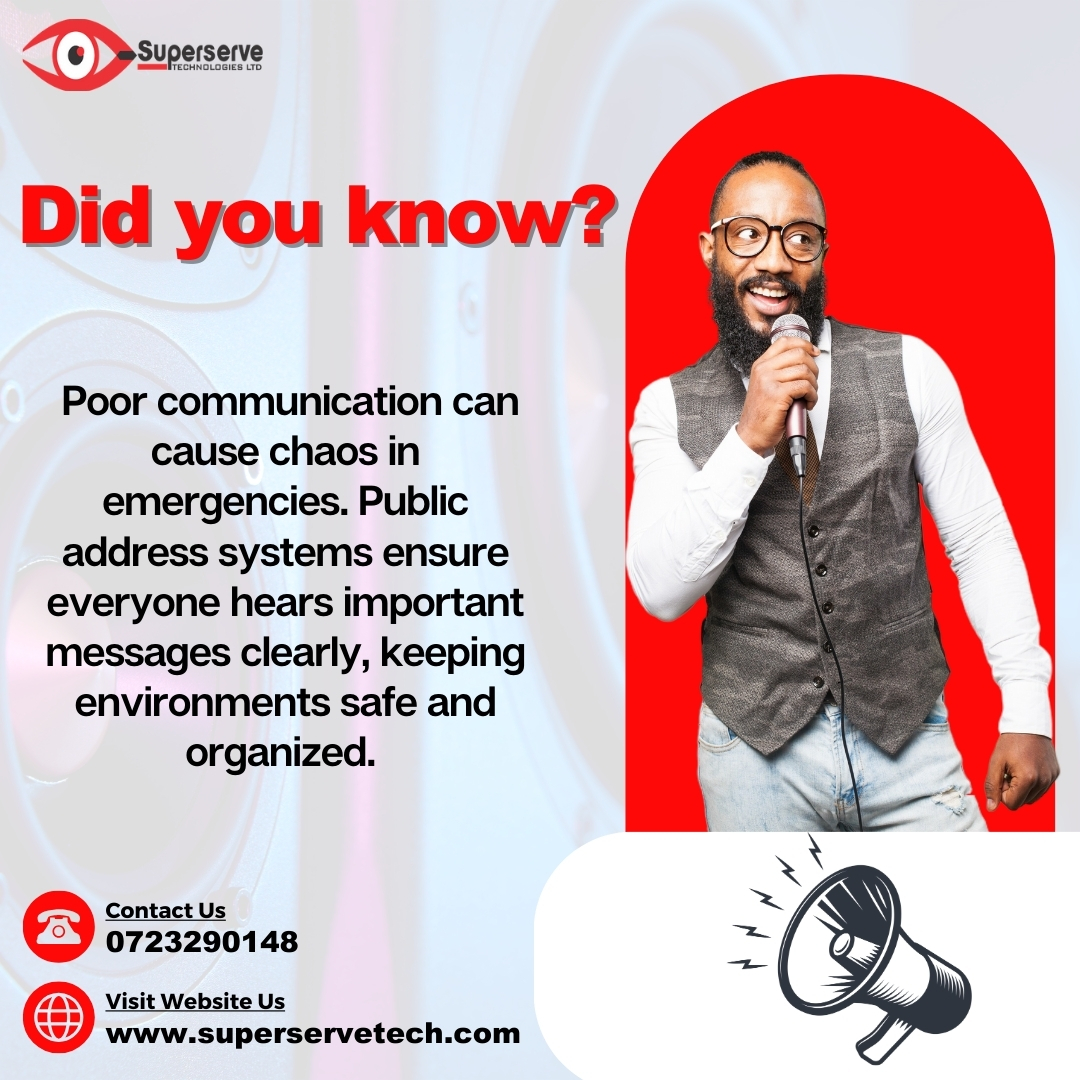 SuperserveT's tweet image. Experience Unmatched Clarity with Our Premium Public Address Systems – Perfect Sound for Any Setting! 🎤🔊 #PublicAddressSystem #ClearSound #PremiumAudio #qualitysound