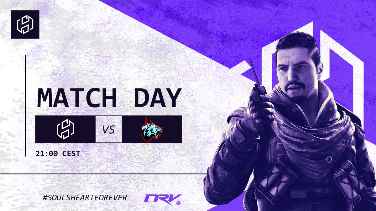 Soul's Heart Esport (@soulsheartoff) on Twitter photo Lets keep de flow going. We face <a href="/iceforceesports/">Ice Force eSports</a> today at <a href="/TalentRainbow6/">Talent League R6</a> !
#SoulsHeartForever💜🤍
GL : <a href="/JenszR6/">Jensz🇧🇪</a> <a href="/Kev1nnjpg/">Kev1nn🫡</a> <a href="/Deschaux10/">Goblinslayer</a> @Adapts_ <a href="/SmolanR6/">Smolan 🇱🇻</a> <a href="/MrEaster_/">MrEaster</a> <a href="/billygatesmofo/">billy</a> Lets keep de flow going. We face <a href="/iceforceesports/">Ice Force eSports</a> today at <a href="/TalentRainbow6/">Talent League R6</a> !
#SoulsHeartForever💜🤍
GL : <a href="/JenszR6/">Jensz🇧🇪</a> <a href="/Kev1nnjpg/">Kev1nn🫡</a> <a href="/Deschaux10/">Goblinslayer</a> @Adapts_ <a href="/SmolanR6/">Smolan 🇱🇻</a> <a href="/MrEaster_/">MrEaster</a> <a href="/billygatesmofo/">billy</a>