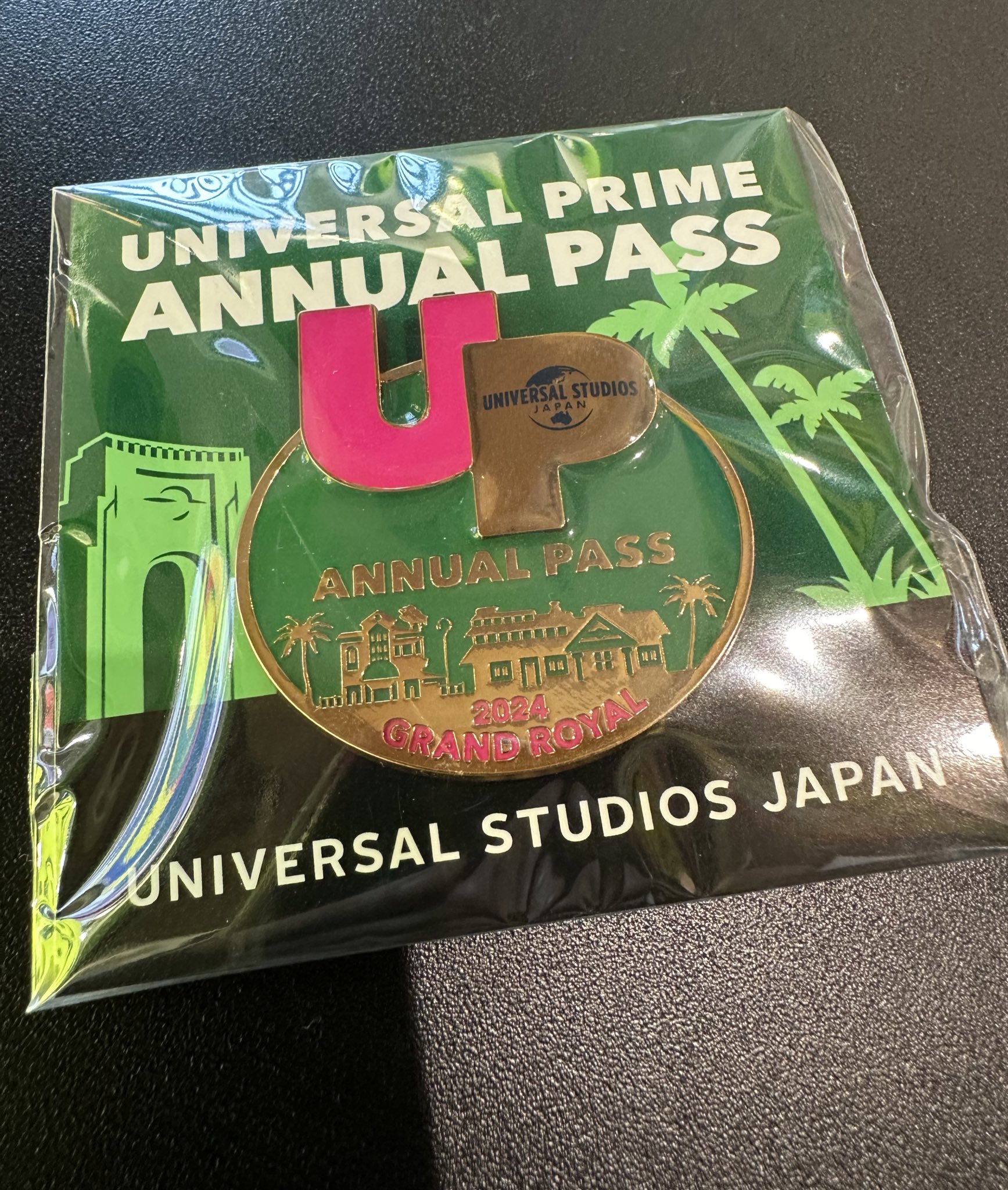 ⭐️レア品⭐️ USJ パークマップ ピンバッジ フレーム 2023年 ⭐️レア品⭐️ USJ パークマップ ピンバッジ フレーム 2023年