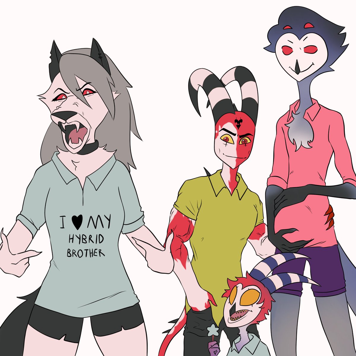 StepLopp's tweet image. That one Zootopia meme but #HelluvaBoss