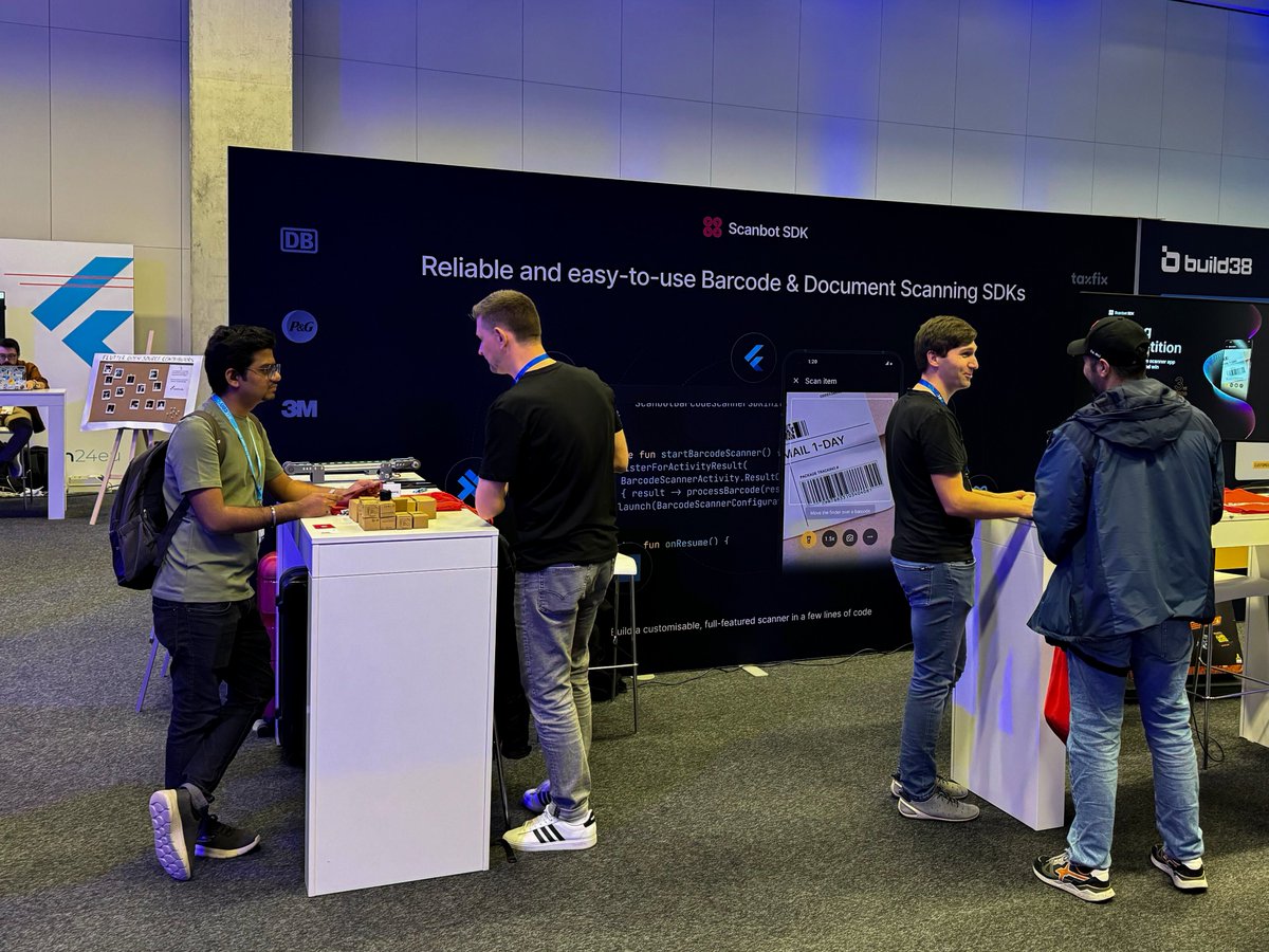 We’re all set for day one at Droidcon! Come and visit us at booth 12 for a talk, any questions you might have, and to win the following prizes:

1st place: Lego Atari 2600
2nd place: Samsung Galaxy Watch 6
3rd place: Google Pixel Buds Pro

#Droidcon2024 #Berlin #Developer