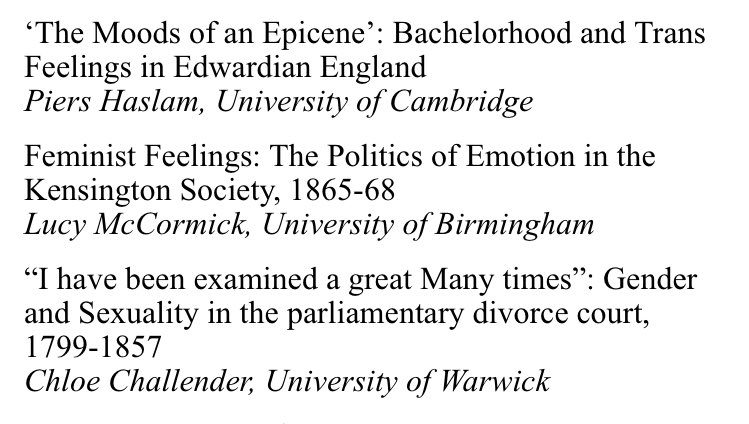 Chloe Challender (@chloechallender) on Twitter photo En route to University of Birmingham to present my paper in the ‘Gender in the Long 19th century’ panel at today’s conference on gen/sexuality in modern British history. Looking forward to brilliant mix of speakers <a href="/TabithaLambertB/">Tabitha Lambert-Bramwell</a> En route to University of Birmingham to present my paper in the ‘Gender in the Long 19th century’ panel at today’s conference on gen/sexuality in modern British history. Looking forward to brilliant mix of speakers <a href="/TabithaLambertB/">Tabitha Lambert-Bramwell</a>