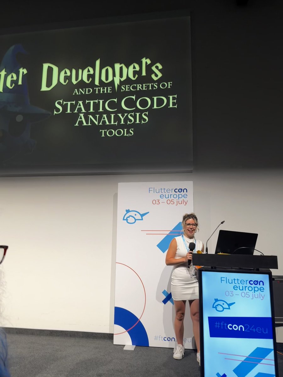 Roaa π¦π (@roaakdm) on Twitter photo Itβs <a href="/dariadroid/">Daria βοΈππ°π</a> teaching #Flutter wizards about static code analysis πͺ π§πΌββοΈπ
#ftcon24eu Itβs <a href="/dariadroid/">Daria βοΈππ°π</a> teaching #Flutter wizards about static code analysis πͺ π§πΌββοΈπ
#ftcon24eu