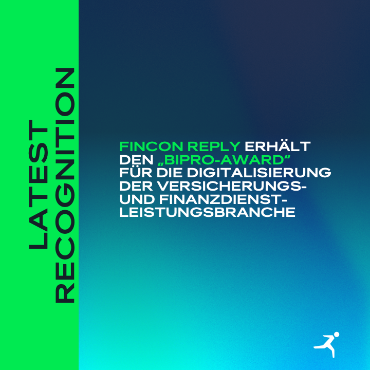 Reply_DE's tweet photo. "Bester BiPRO-Dienstleister": für die herausragende technische Umsetzung der #BiPRO-Standards in der Versicherungs- und Finanzdienstleistungsbranche wurde #FinconReply durch das Brancheninstitut für Prozessoptimierung (BiPRO) ausgezeichnet. Erfahre mehr: https://t.co/JDkZ7IQMiC https://t.co/Ox6Irx28B4