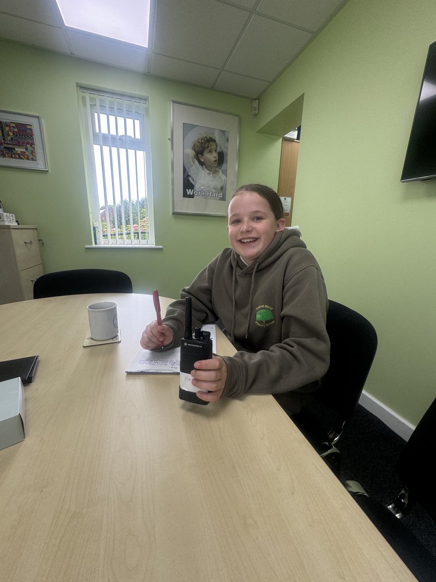 IWPS_Leeds's tweet photo. Miss Feather our Headteacher for the morning #takeoverweek https://t.co/bULsTljiC5