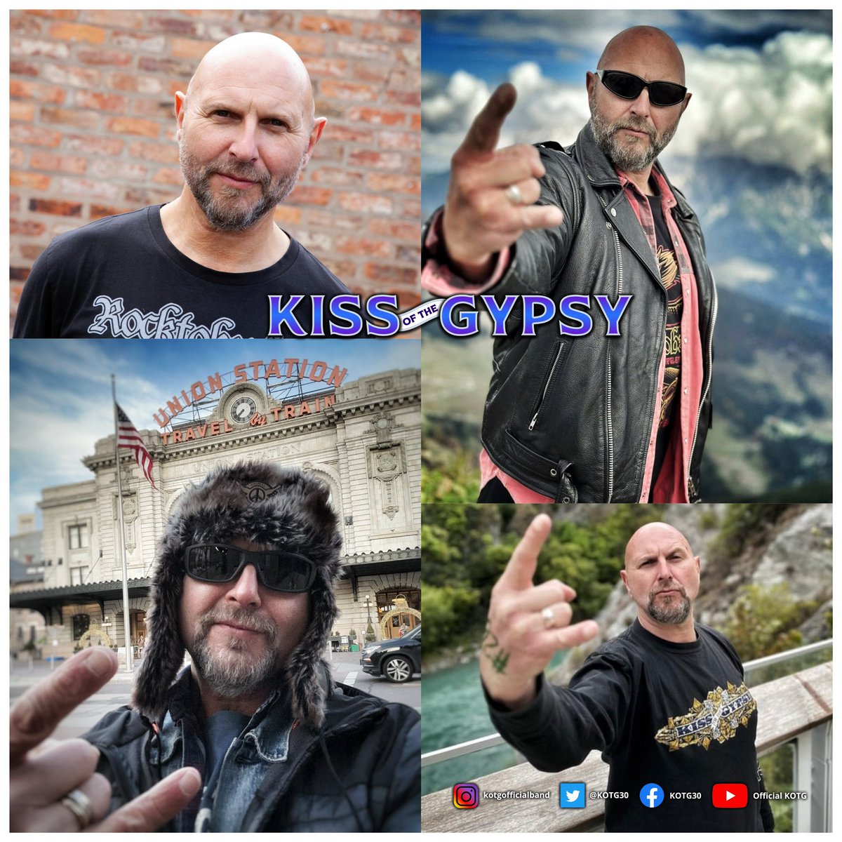 Happy Birthday to our bass player Martin ‘Malv’ Talbot, 59 today! 😎🤘🏻
#kissofthegypsy #kotg30 #britishrock #rockband 
#bestfriends #happybirthday #bassplayer