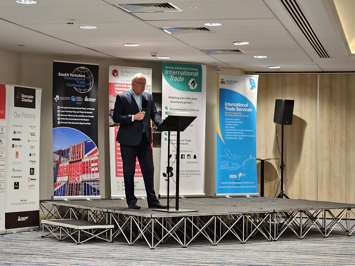 Delighted to attend the South Yorkshire International Trade Conference.  Our role is to help companies achieve their carbon &amp; climate credentials.  <a href="/SITC_Sheffield/">Sheffield International Trade Centre - SITC</a> <a href="/DNChamber/">Doncaster Chamber</a> <a href="/BusinessinDN/">Business Doncaster</a> @SheffBusiness <a href="/sheffchamber/">Sheffield Chamber</a> <a href="/britishchambers/">BCC</a> @brchamberUK <a href="/RiDORotherham/">RiDO</a> #SYITC24