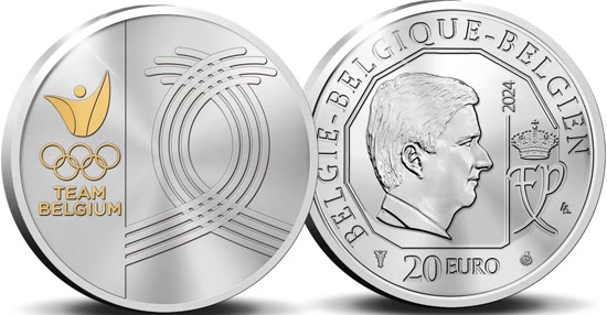 Belgium 20 euro 2024 - Team Belgium dlvr.it/T95Q70