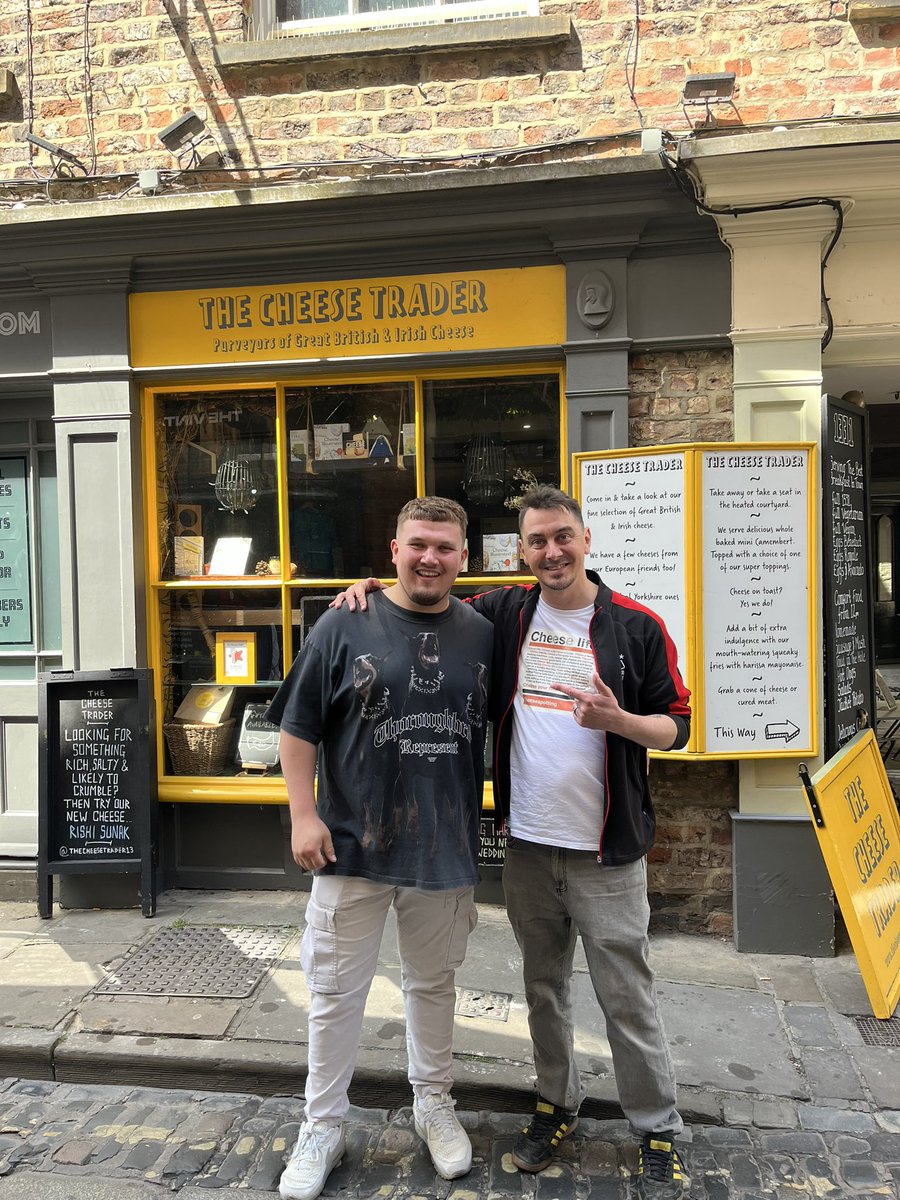 THE CHEESE TRADER, YORK tweet media
