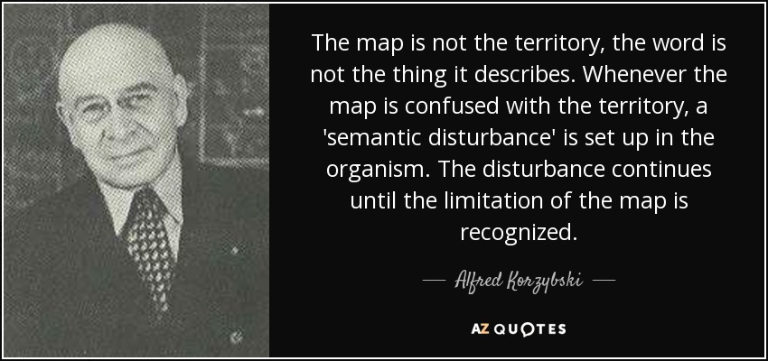HelloReconnect's tweet image. 4. Here, the mind is oblivious to its own biases &amp;amp; creating a tyranny of fallacious objectivity. The solution to this is recalling the now clichéd, but little understood saying: “the map is not the territory” and actually applying it to our lives. #alfredKorzybski #cognitivemaps