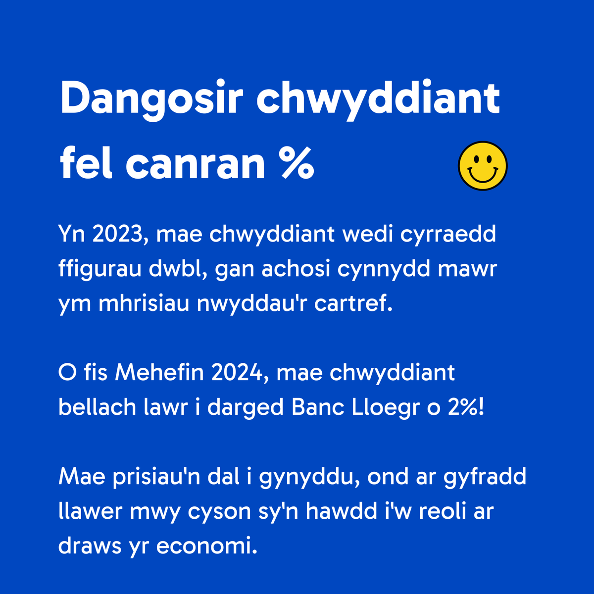 Beth yw chwyddiant hyd yn oed? Dyma ganllaw byr o beth mae'n ei olygu ar gyfer eich poced 💰

#MIOCymru #Inflation