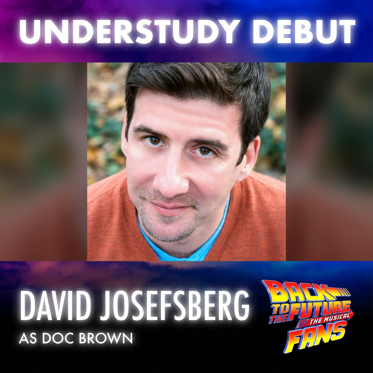bttfbwayfans's tweet image. He’s the architect of tick-tock tech! ⏰

One week after making his debut in his usual role as Strickland, David Josefsberg made his #understudy #debut as #DocBrown in @BTTFBway at the Winter Garden Theatre last night! 🤯

Congratulations, David! ⚡

#bttf #bttfbway #bttfbroadway