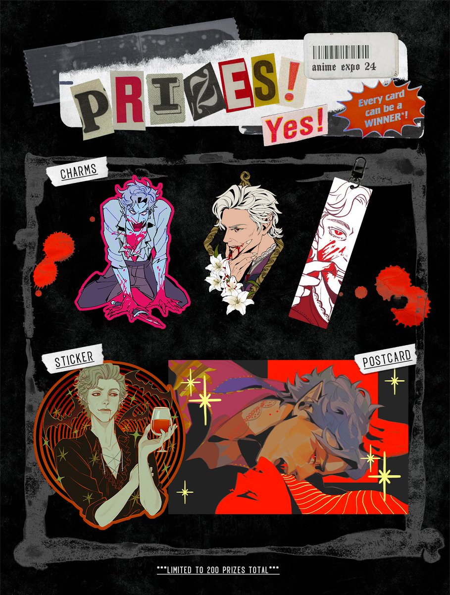 🩸#AX2024 astarion stamp rally🩸

hello! i'm hosting an ✨astarion✨themed stamp rally for AX! collect stamps from all 5 artists and receive a prize pack of your favorite pale elf!!

🗡️@gravitydusty A24
🗡️@sakulicina C15 
🗡️@explodikid C29
🗡️@cranity C31
🗡️@viol_vrt E52 