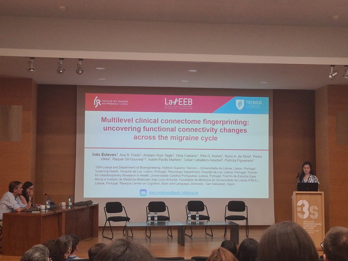 Ana Matoso (@anamat050) on Twitter photo It was a great first day at <a href="/ISMRMIberian/">ISMRM Iberian Chapter</a> at <a href="/i3S_UPorto/">i3S-Instituto de Investigação e Inovação em Saúde</a> with the talks of three of my lab mates, Inês, Catarina and <a href="/sara_pmonteiro/">Sara Pires Monteiro</a>. So nice to see their work come into fruition! 
Check out the thread🧵 (1/3) to see their work.
Looking forward to today's presentations It was a great first day at <a href="/ISMRMIberian/">ISMRM Iberian Chapter</a> at <a href="/i3S_UPorto/">i3S-Instituto de Investigação e Inovação em Saúde</a> with the talks of three of my lab mates, Inês, Catarina and <a href="/sara_pmonteiro/">Sara Pires Monteiro</a>. So nice to see their work come into fruition! 
Check out the thread🧵 (1/3) to see their work.
Looking forward to today's presentations