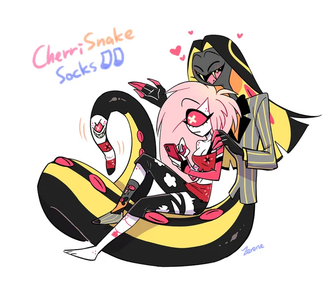 #HazbinHotel #Cherrisnake