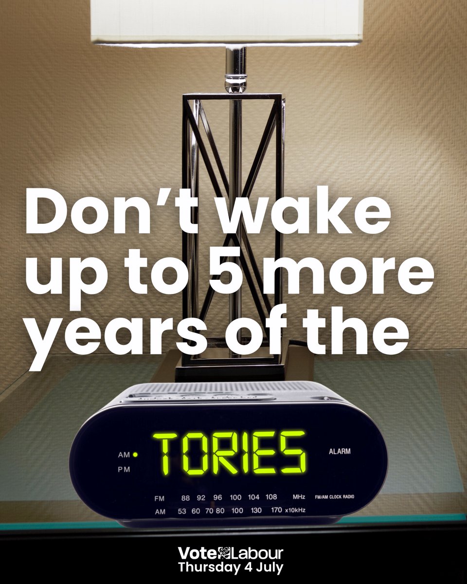 Change will only happen if you vote for it tomorrow.