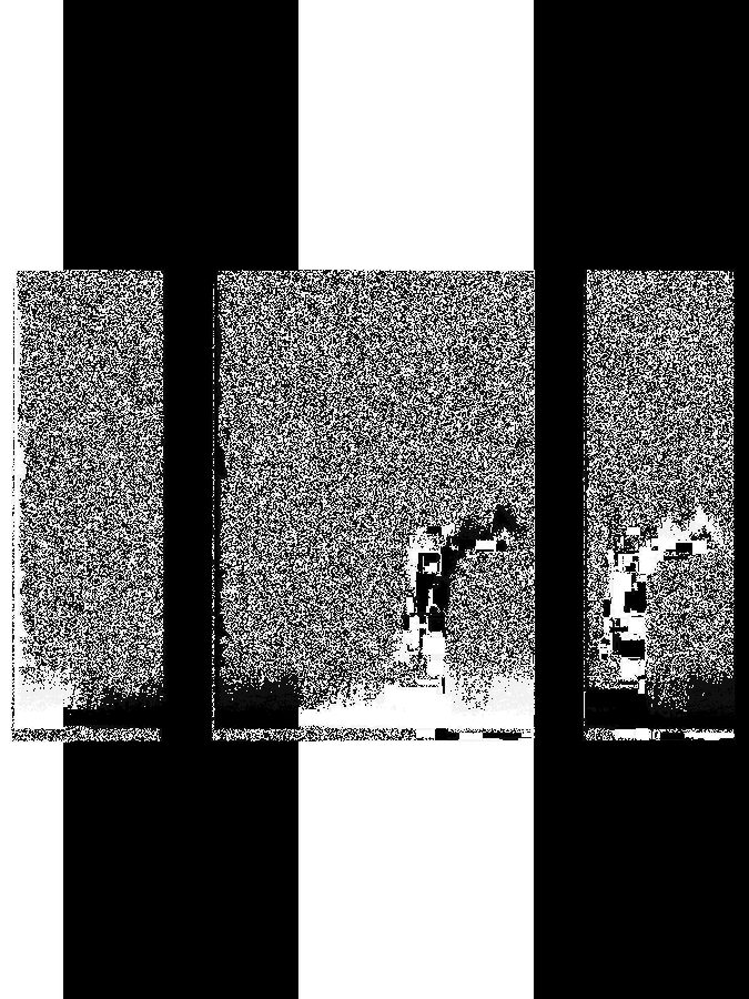 There's a lot to love about the BNW/#glitch art of <a href="/ernestoasch/">Ernesto ASCH</a> We share a lot of elements in our work of this kind, where abstraction is drowned in monochrome. Is the glass half-full or half-empty? Neither. There's no glass.