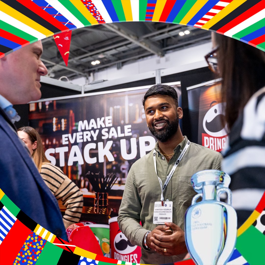 The Euros are here so score yourself a stand at #PUB25.

⚽ Pitch your product line-up.
⚽ Increase your distribution throughout the UK and beyond.
⚽ Secure a prime spot on our floorplan.

Get in touch with our team today to find out more - eu1.hubs.ly/H09_RJn0