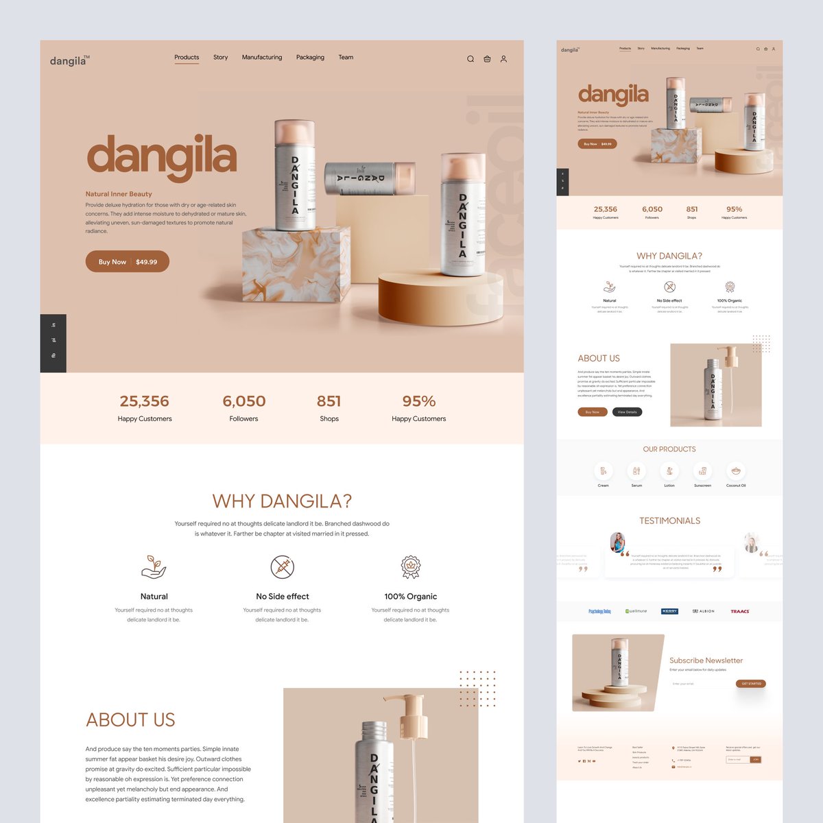 uiduxweb's tweet image. 🌟 Ready to elevate your cosmetic product&apos;s online presence? Check out our latest landing page design template for Adobe XD and Figma! 🎨💄
Download: hubs.li/Q02F9Tmb0
✨💋 #CosmeticProduct #AdobeXD #Figma #LandingPageDesign #BeautyMarketing