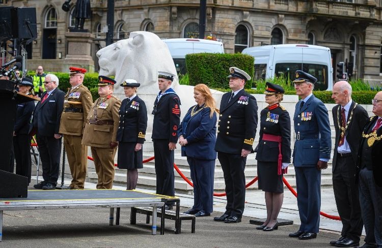 The Lord Dean was honoured to represent us <a href="/ArmedForcesDay/">Armed Forces Day 🇬🇧</a> on Sunday. As an organisation with a strong affiliation to the Armed Forces, this day is a chance to show our support to them all. Keep up to date with the Lord Dean's attendance at events here: buff.ly/4cENpM1