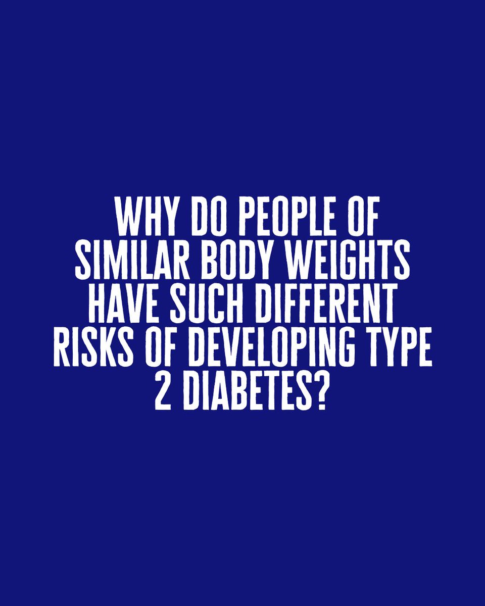Well, new research we've funded might help us understand that 👩🏻‍🔬 

We all have body fat, and the results show that where our genes instruct our bodies to store this fat plays an important role in changing our risk 🧬 👇🏾 

orlo.uk/9pYsB
