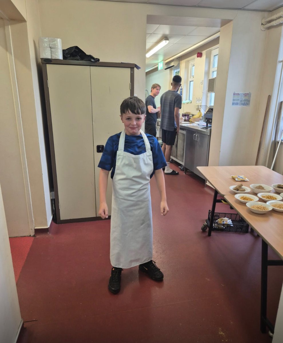 Breakfast time at Castleshaw. Filling up for another exciting day. #CastleshawDay2 #ghyllscrambling #Residential