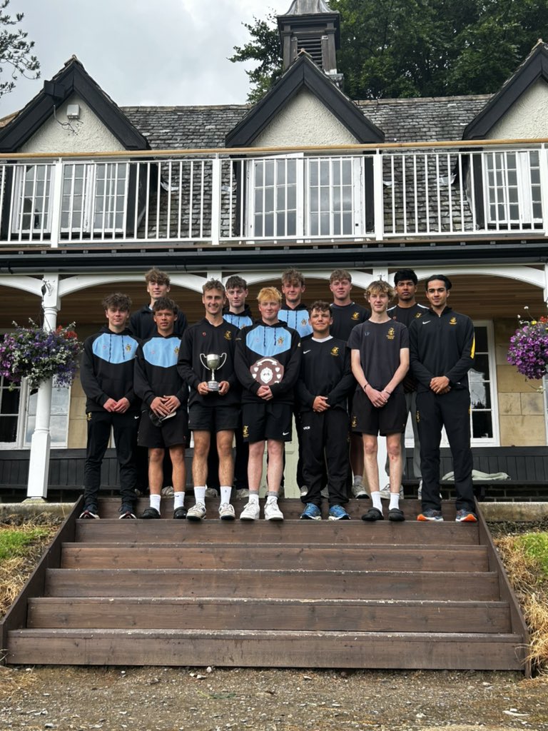 No cricket to be played on day 3, which means after 2 wins the Boys 1st XI are BOWS 2024 Winners, and Eddie (<a href="/Welly_Beresford/">The Beresford</a>) wins player of the tournament for 3 wickets one game 1 and 86 in game 2 (Sam W K missing from the photo)