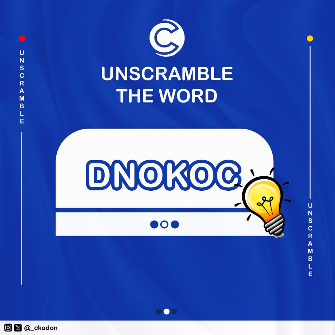 Can you help the admin unscramble this word ?