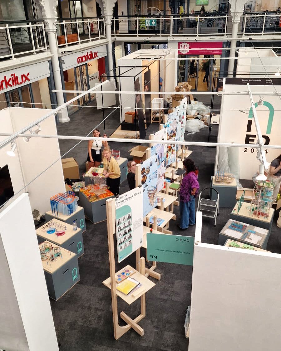 Interiors DJCAD (@interiorsdjcad) on Twitter photo Set-up is just about complete for <a href="/NewDesigners/">New Designers</a>.
The <a href="/InteriorsDJCAD/">Interiors DJCAD</a> <a href="/DJCAD/">DJCAD, UoD</a> Class of 2024 will be exhibiting their exciting range of projects from 3rd - 6th July at <a href="/TheBDC/">Business Design Centre</a>. Set-up is just about complete for <a href="/NewDesigners/">New Designers</a>.
The <a href="/InteriorsDJCAD/">Interiors DJCAD</a> <a href="/DJCAD/">DJCAD, UoD</a> Class of 2024 will be exhibiting their exciting range of projects from 3rd - 6th July at <a href="/TheBDC/">Business Design Centre</a>.