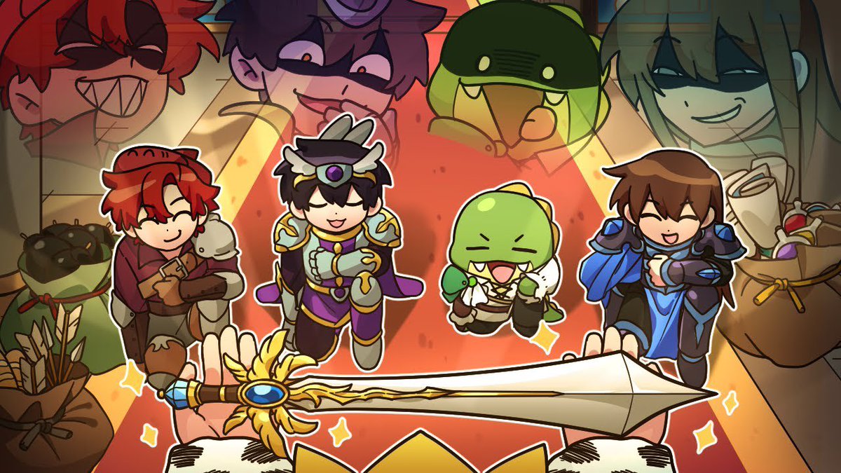 2024.07/03 

🐳🎥 멀쩡한 게 하나도 없는 막장 용사들의 왕국 구하기

나오는 멤:🐳🦈🐰🦖

⚔️오뜰영 보러가기👑‼️
 ⬇️ 
youtu.be/Y5R8x0GQteE?si…