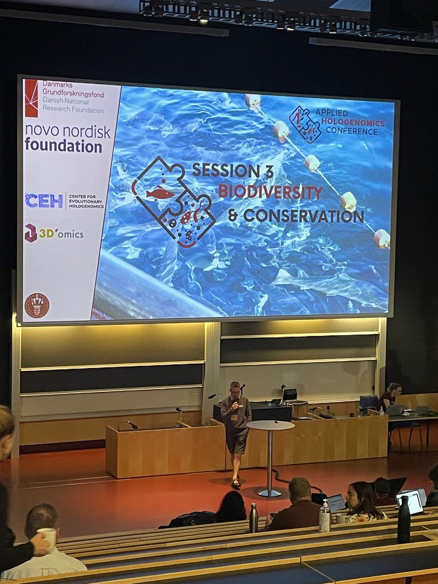 Really enjoyed hearing about the importance of Hologenomics in biodiversity and conservation at the <a href="/AppliedHoloConf/">Applied Hologenomics Conference 2024</a> yesterday 🧬🦠