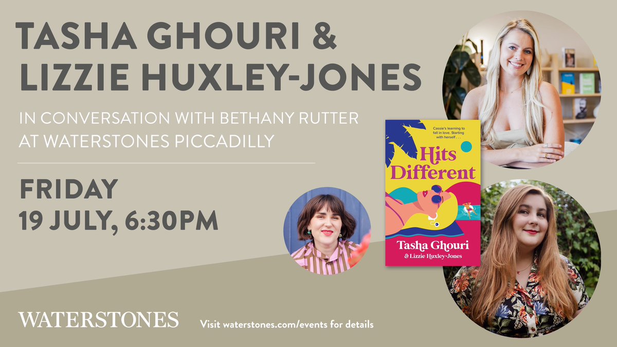 Pals! Just a reminder that mine and Tasha Ghouri’s launch event with delightful <a href="/bethanyrutter/">Bethany</a> is on the 19th July aka two weeks on Friday and there are still tickets! Come hang out with us and talk Hits Different &amp; Slow Coach 💕