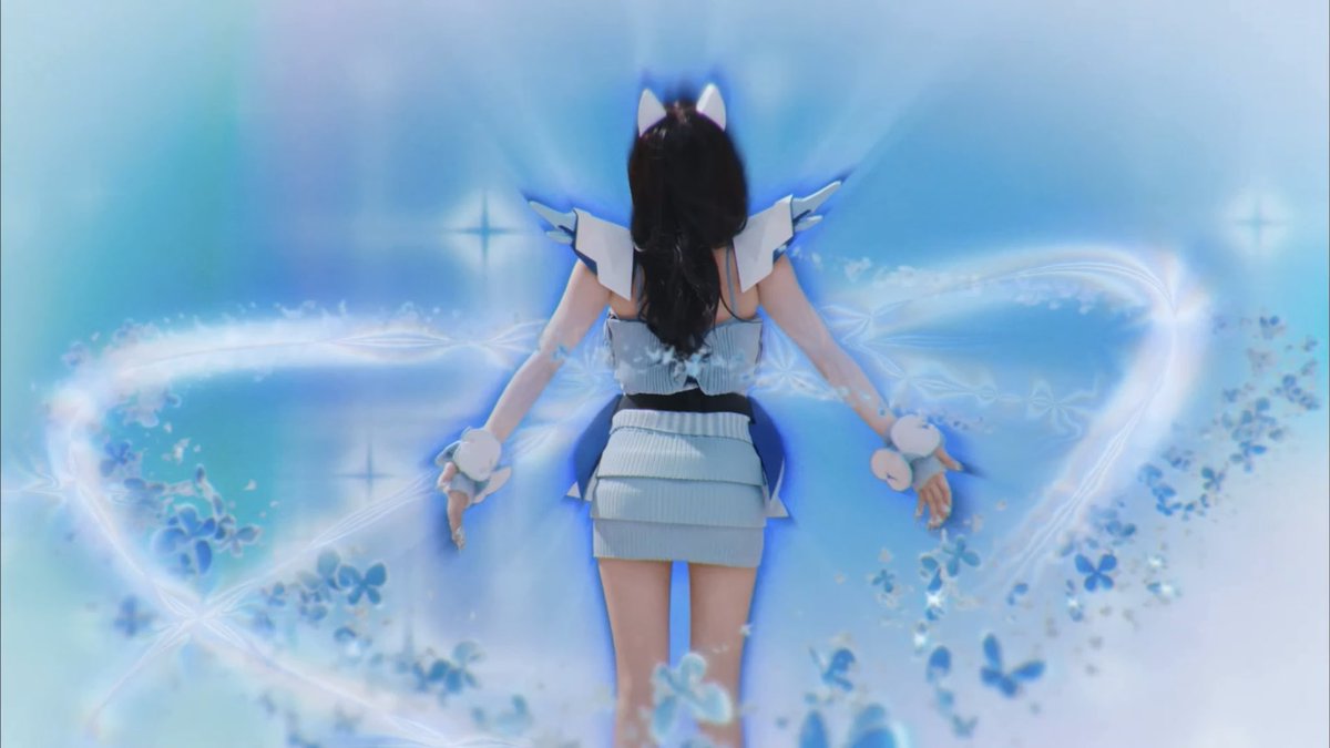 ningningskr's tweet image. ningning in aespa’s cinematic universe