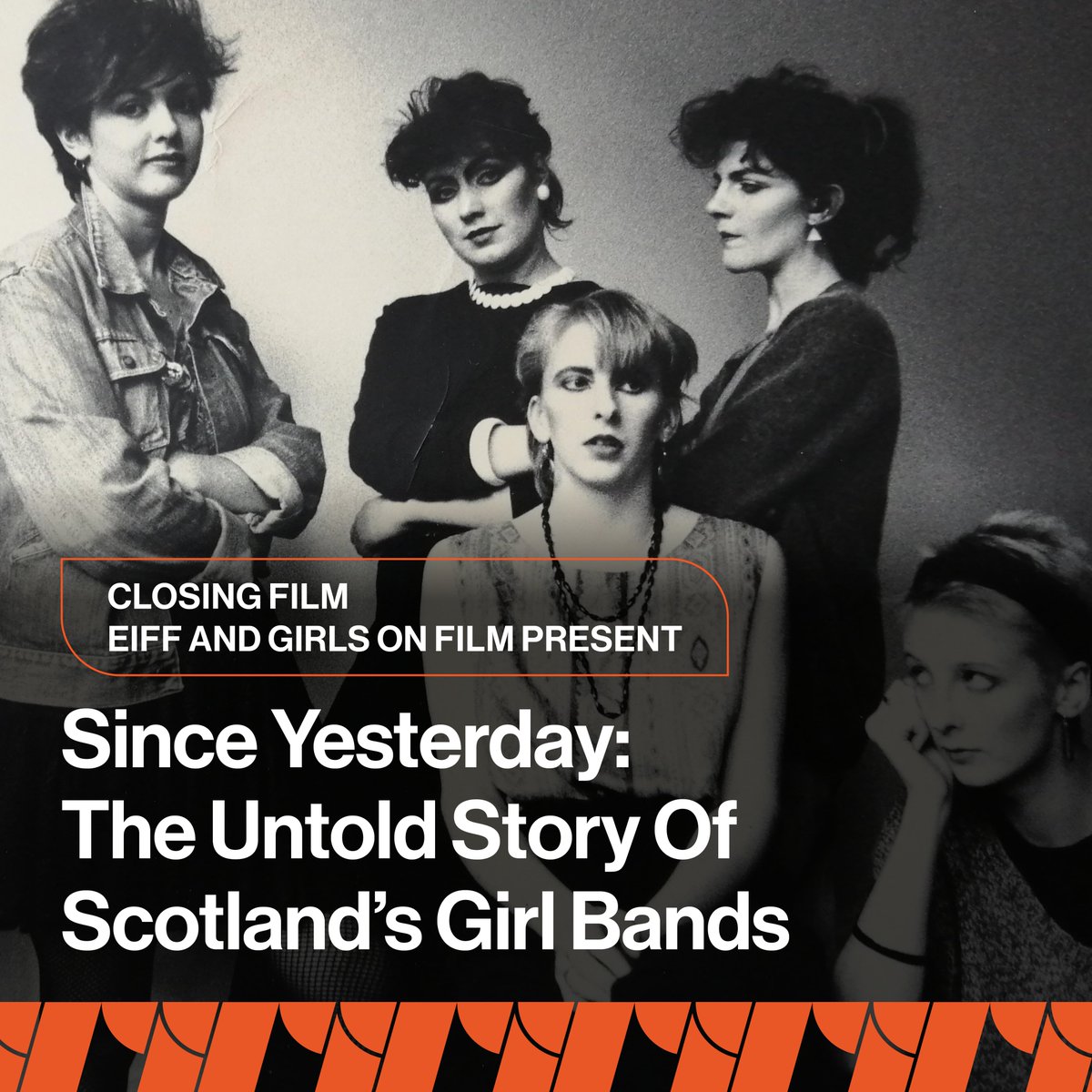 Edinburgh International Film Festival (@edfilmfest) on Twitter photo We have partnered with <a href="/GirlsOnFilm_Pod/">Girls On Film Podcast</a> to bring you the world premiere of our Closing Film, Since Yesterday: The Untold Story Of Scotland's Girl Bands (<a href="/SYdocumentary/">Since Yesterday</a>) 🎸
Image: Sophisticated Boom Boom
Image Credit: Peter McArthur We have partnered with <a href="/GirlsOnFilm_Pod/">Girls On Film Podcast</a> to bring you the world premiere of our Closing Film, Since Yesterday: The Untold Story Of Scotland's Girl Bands (<a href="/SYdocumentary/">Since Yesterday</a>) 🎸
Image: Sophisticated Boom Boom
Image Credit: Peter McArthur