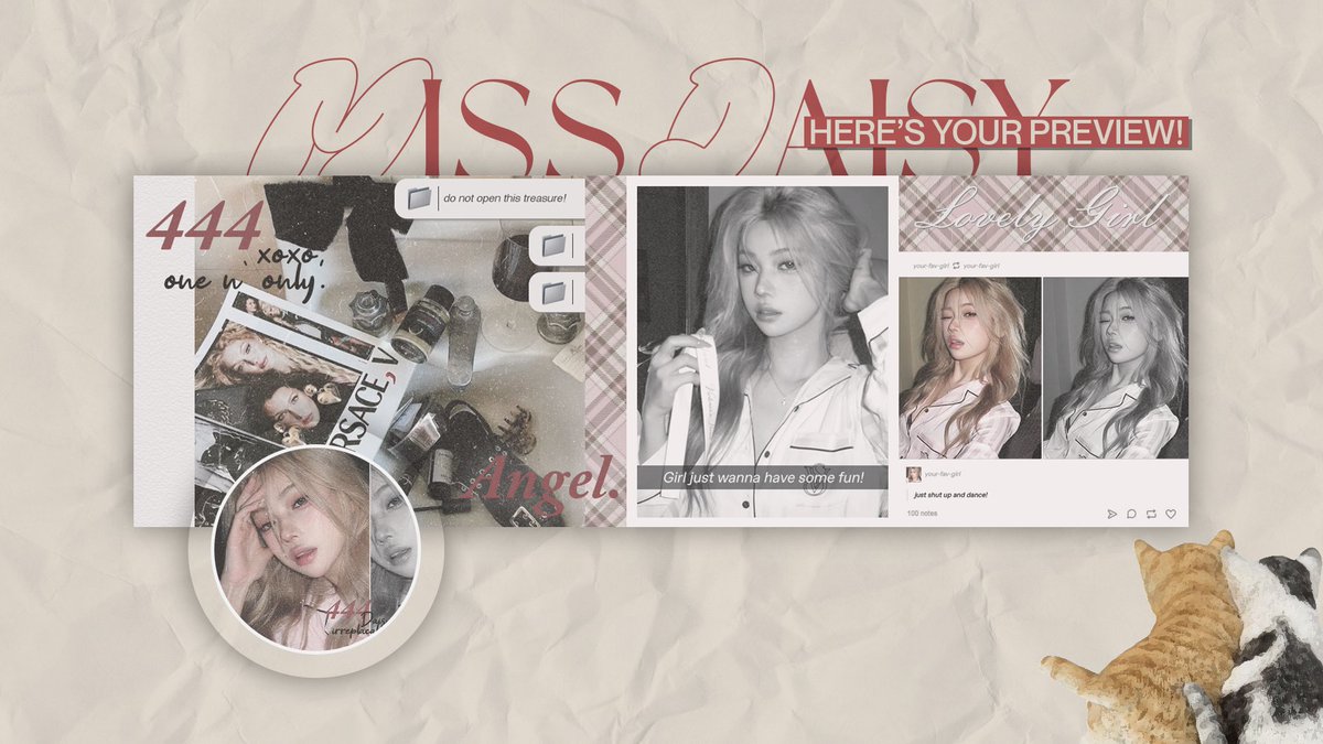 LILDAlSY's tweet image. any kind of interaction is highly appreciated! #zonauang #zonaba

hi! boleh bantu ospek anak anak baruku yang akan aku jual as template? :3 
kalau ada design yang mirip ba lain, please hmu on dm!