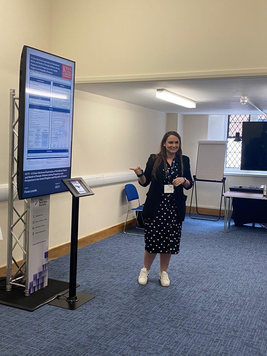Fiona Lavelle (@fi_lavelle) on Twitter photo Sharing our findings at <a href="/NutritionSoc/">Nutrition Society</a> around nutrition wants & needs of #athletes for #pregnancy and #postpartum return
Only 21% received ANY nutrition advice during pregnancy.
They want specific nutrition advice so they can train & information on supplementation. #NSCongress24 Sharing our findings at <a href="/NutritionSoc/">Nutrition Society</a> around nutrition wants & needs of #athletes for #pregnancy and #postpartum return
Only 21% received ANY nutrition advice during pregnancy.
They want specific nutrition advice so they can train & information on supplementation. #NSCongress24