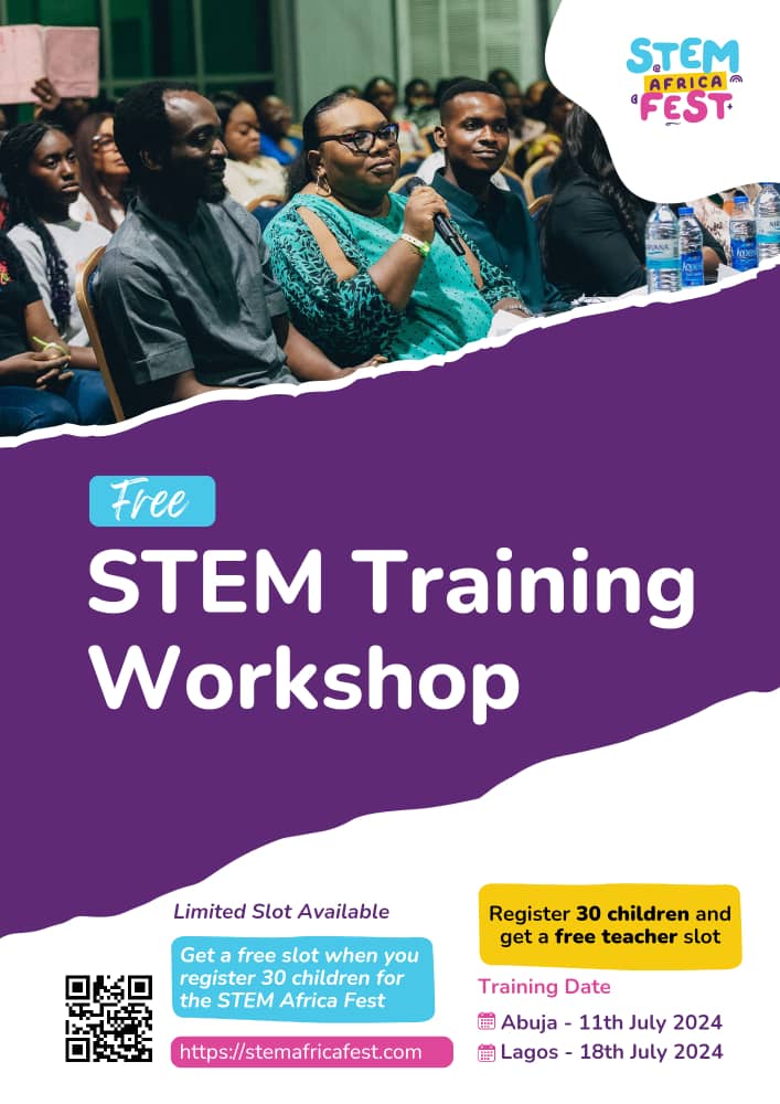 SchoolRevs's tweet photo. We're excited to announce that School Revs will be attending STEM Africa Fest on July 20th in Lagos.
Don't miss out! Register your kids now and be a part of this incredible event!
#stemafricafest #SchoolRevs #Science  #Technology #Engineering #Mathematics https://t.co/CwEc9F3fdK